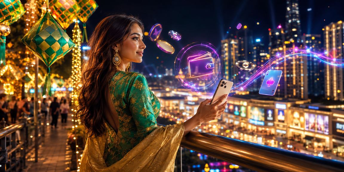 Pemain kasino mudah alih Johor Bahru bermain semasa Hari Raya